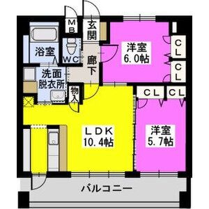 【間取り】 | CASA愛宕南