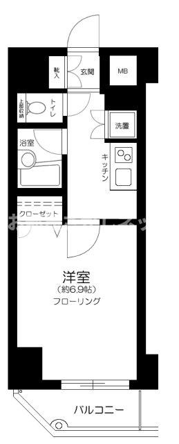 リクレイシア蒲田【おとり物件なし】#学生・社会人にオススメ！初期費用分割払いOK！の間取り