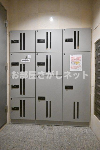 リクレイシア蒲田【おとり物件なし】#学生・社会人にオススメ！初期費用分割払いOK！のその他共用部分|宅配BOX