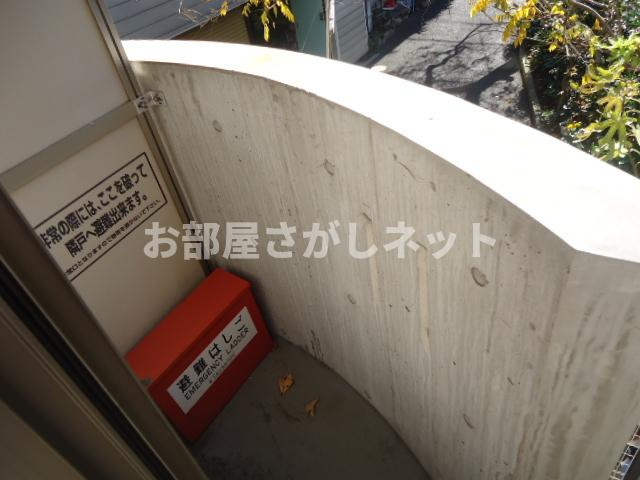 メルベイユイシイのバルコニー