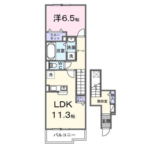 ヴィラ　ドリームの間取り