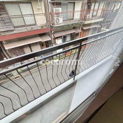 枚方市高野道戸建てのバルコニー
