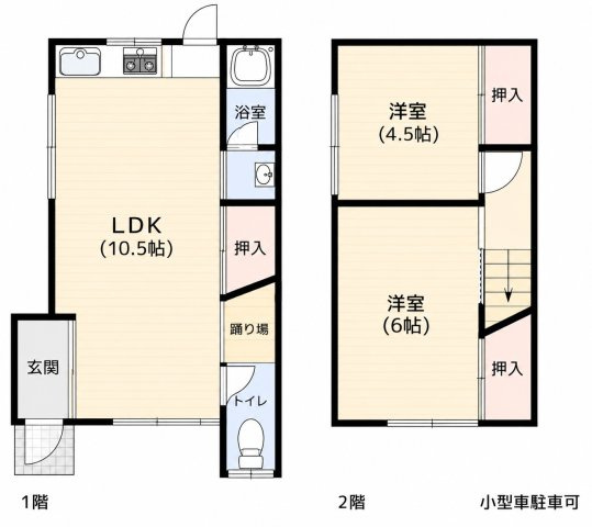 枚方市天之川町の間取り