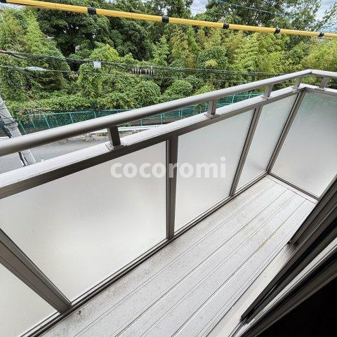 太秦緑が丘戸建のバルコニー