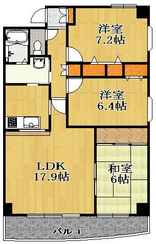 ソアール八千代中央Ⅰの間取り