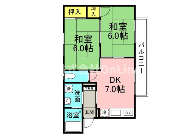 【間取り】 | サニー柏村