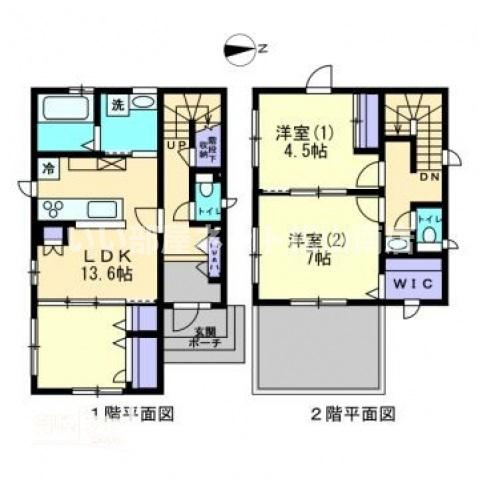 【間取り】 | 西石井戸建て