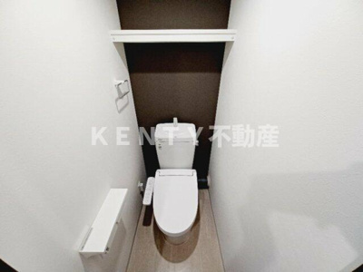【トイレ】 | レソール大森西 | ゆったりとした空間のトイレです