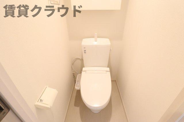 リブリ・ヴァネッサのトイレ|ゆったりとした空間のトイレです