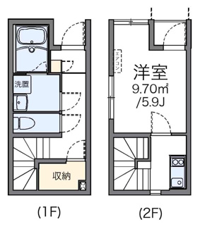 【間取り】 | サンルーチェ三鷹Ⅱ