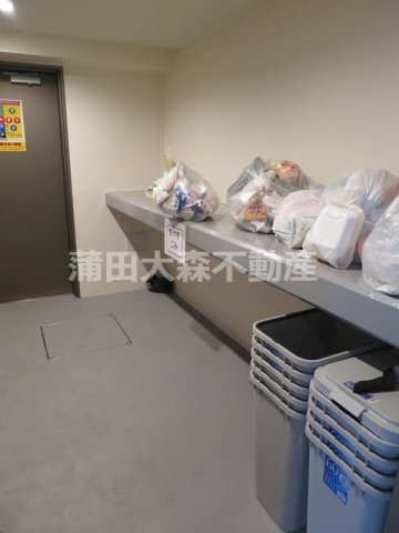 ブライズ蒲田SOUTHのその他共用部分|曜日時間関係なくゴミ捨て可能な敷地内ゴミ捨て場