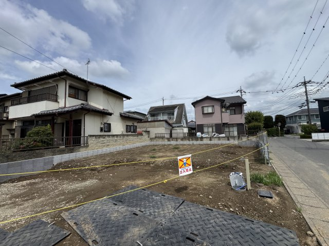 新築　前橋市龍蔵寺町　Blooming　Garden　1号棟の外観|現地写真　2026年12月完成予定！類似物件のご内覧等、お気軽にお問合せください♪　							
　							
