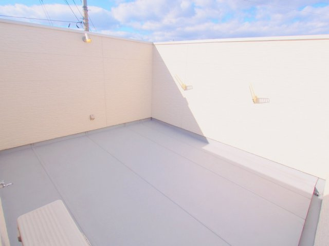 Grandtic Pearl 海田のバルコニー
