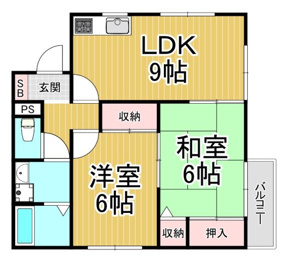 メゾンドフルールの間取り