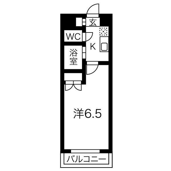 カーサ川並の間取り