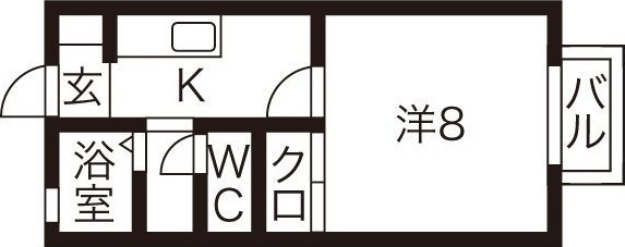 クラベールの間取り