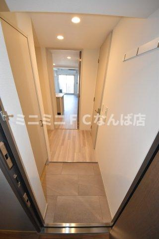 アーバネックス南新町の玄関