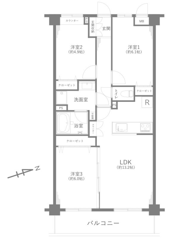 藤和ライブタウン松戸新八柱Ⅲ