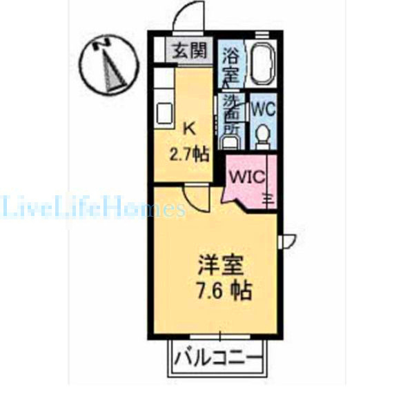 シャーメゾンWithの間取り