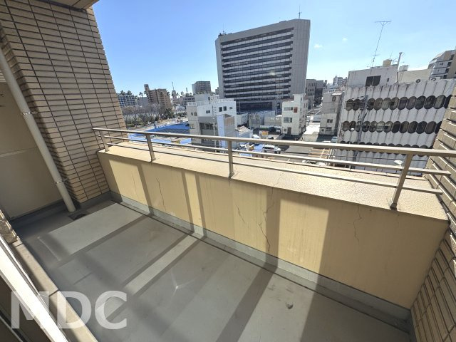 幸町シュンレジデンスのバルコニー