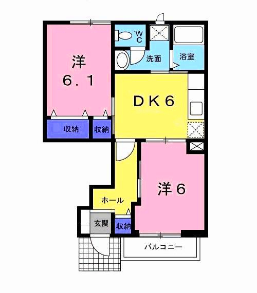 ウィルレジデンスⅡの間取り