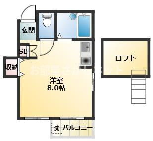 セレサコート【おとり物件なし】#学生・社会人にオススメ！初期費用分割払いOK！の間取り