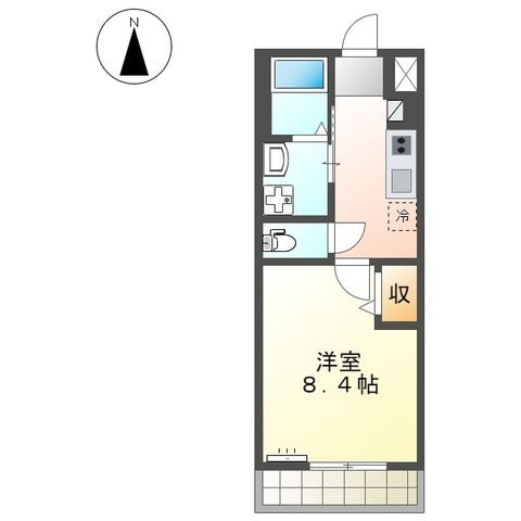 【間取り】 | ユーロピュア　西山