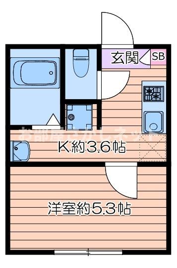 B.の間取り