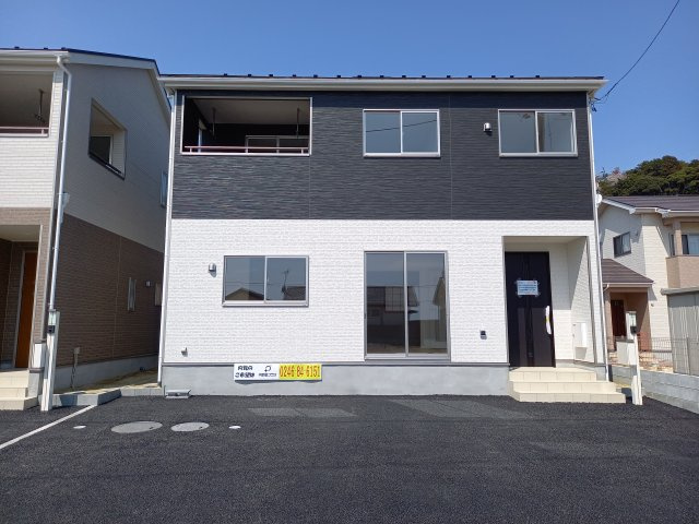 【小名浜第10／全5棟・4号棟】　休日はずっといたくなる家♪♪の外観|◆同施工写真です◆
休日は家族みんなで夢のマイホーム探しに出かけてみませんか！（＾＾）♪
お問い合わせは不動産プラスまで☆

