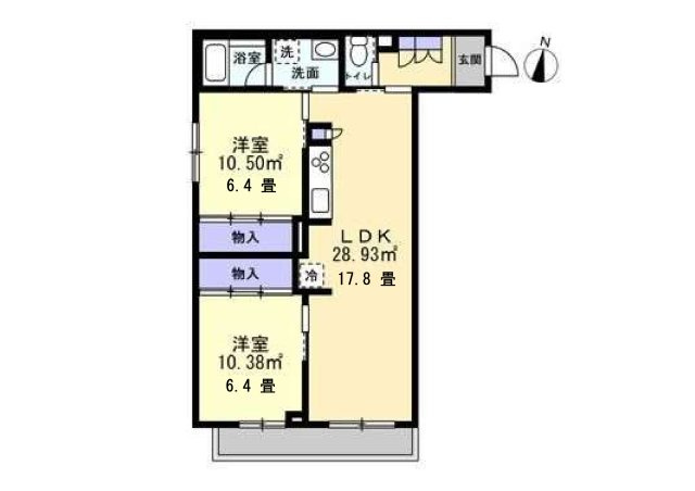 SCENE　ZEROの間取り
