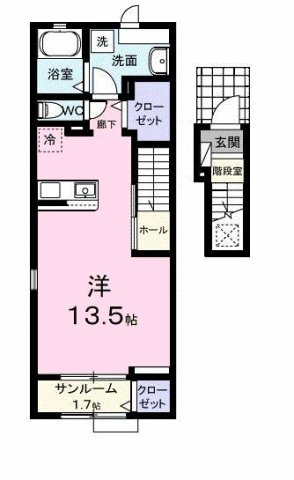 【間取り】 | レンジ　雄町