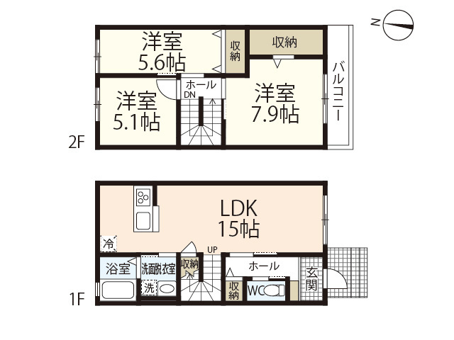 【間取り】 | MAISON　NEUF