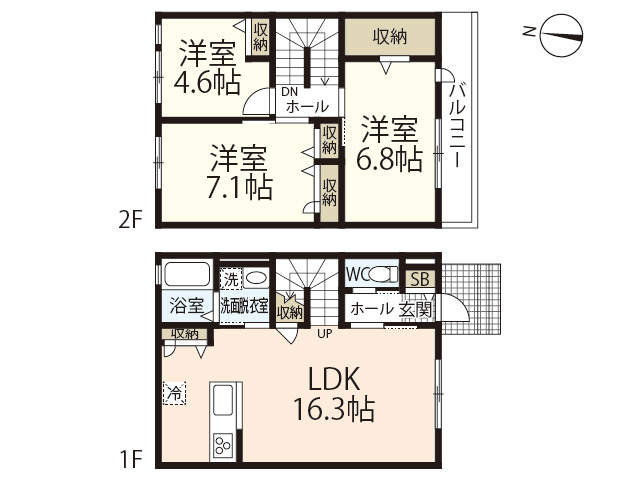 【間取り】 | MAISON　NEUF