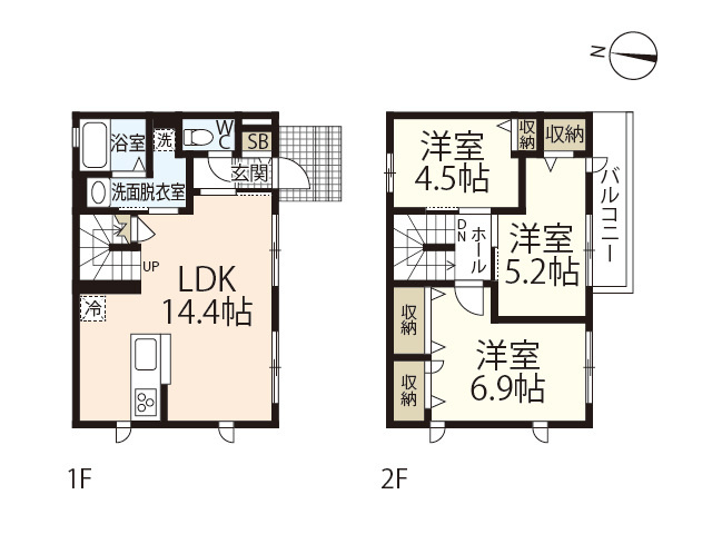 【間取り】 | MAISON　NEUF