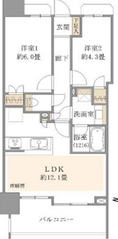 ライオンズ亀有駅前レジデンスの間取り
