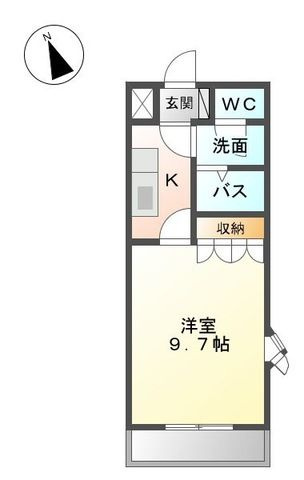 【間取り】 | プランドール・カネキB棟