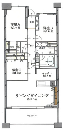 グランエスタの間取り