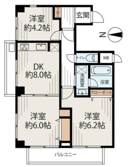 【間取り】 | トーカンマンション川口第２