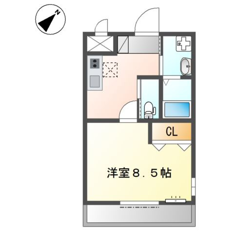 【間取り】 | フルール宝殿