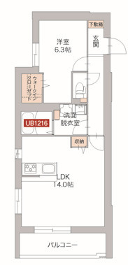 ＡＬＢＡ　ＥＳＴの間取り