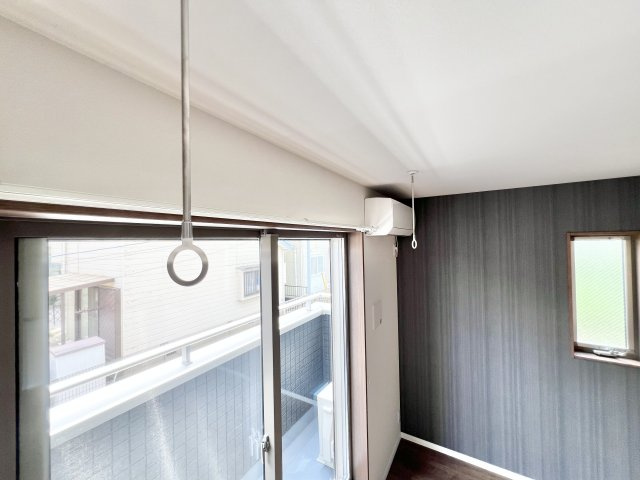 サクラノキタのバルコニー|※別部屋参考写真