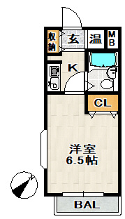 リアライズ逆瀬川の間取り