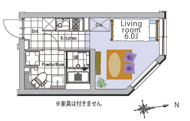 【間取り】 | SOU高田馬場Ⅱ