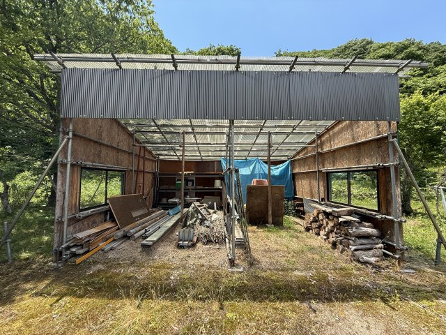 2026/6/26新規　戸建　高山市清見町上小鳥　800万の庭