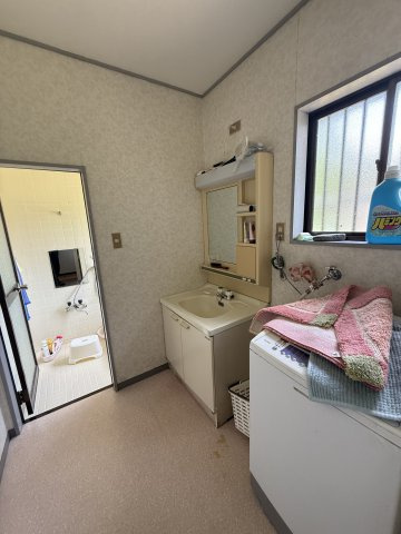 2026/6/26新規　戸建　高山市清見町上小鳥　800万の洗面所