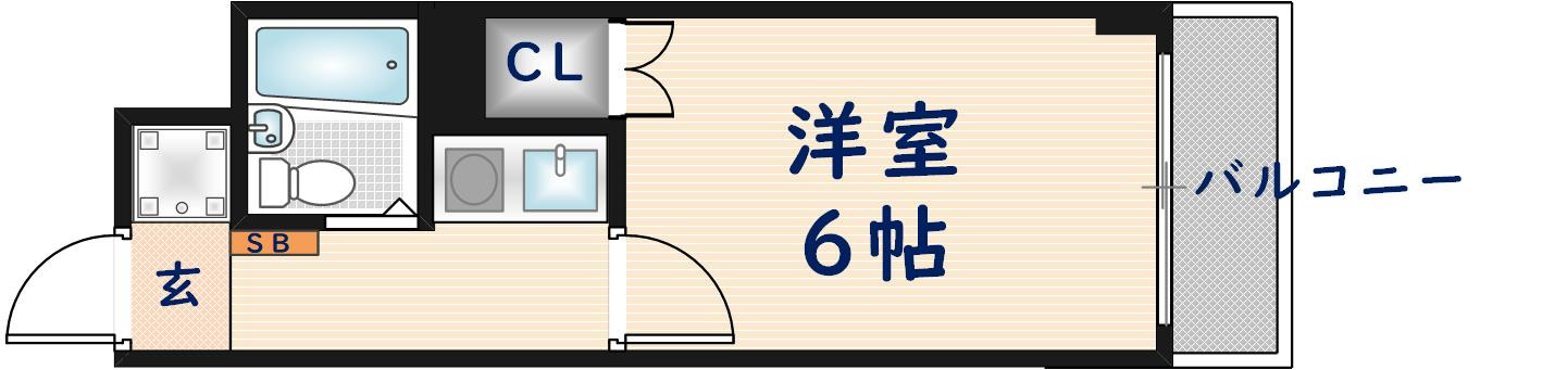 サンライフ若江の間取り
