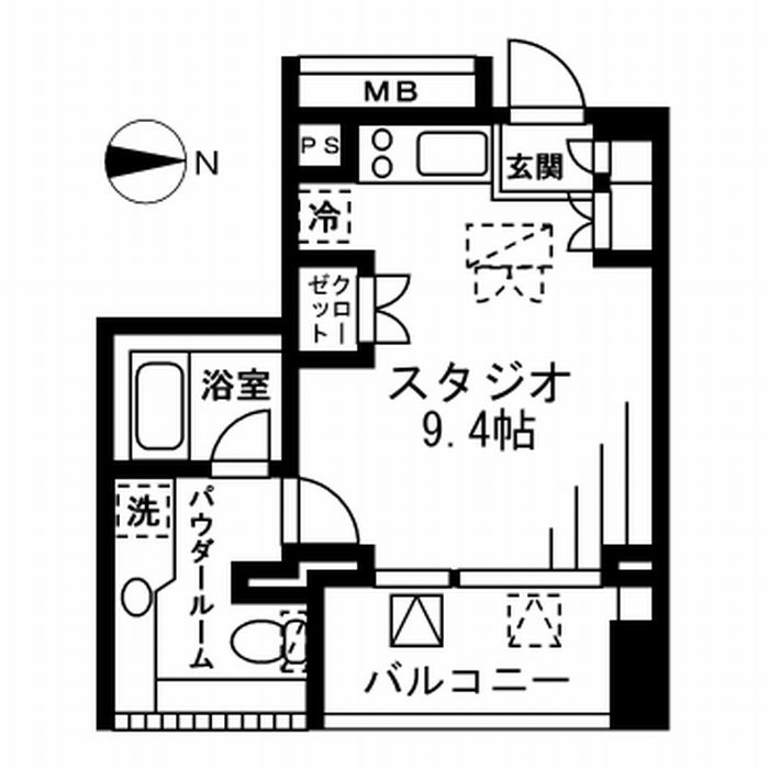 プライムアーバン四谷外苑東の間取り|★間取り図★