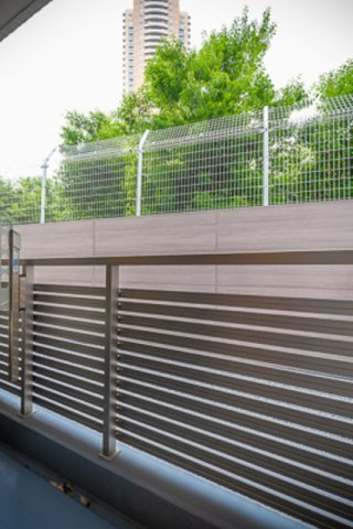 ＳＱＵＡＲＥ市谷河田町ｈｉｌｌｓｉｄｅのバルコニー|※写真は同タイプ住戸です。