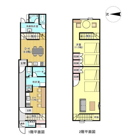 2026/6/27新規　戸建　高山市花里町　8000万の間取り