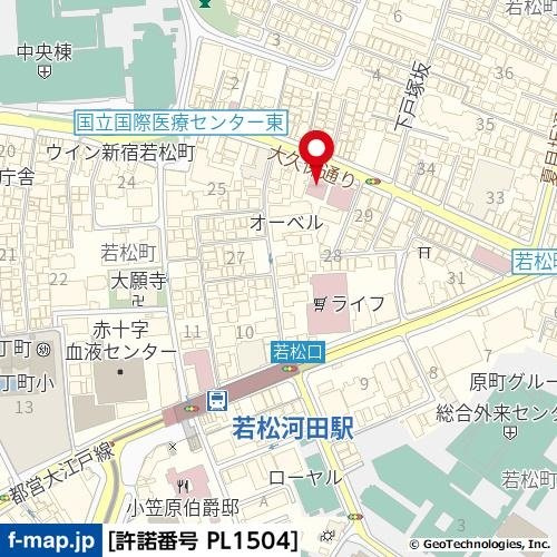ＴＭビルの地図
